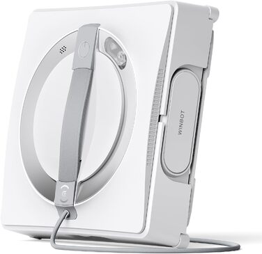 Робот для миття вікон ECOVACS WINBOT W2, режим очищення країв, розпилювач води з трьома соплами, 10-ступенева система захисту, упр