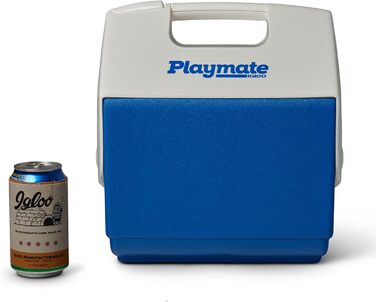 Сумка-холодильник IGLOO Playmate 6 л культова міні-сумка-холодильник з поворотною кришкою, легка та міцна, ідеально підходить для роботи, кемпінгу, пікніків та активного відпочинку, синя 6 л