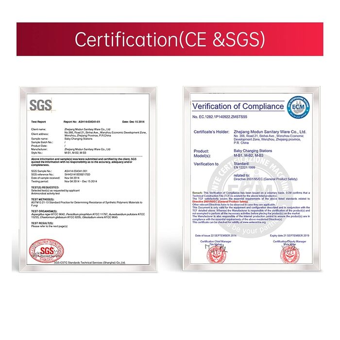 Пеленальний столик, Горизонтальний пеленальний столик зі щитком, Настінний пеленальний столик із запобіжним поясом, Пеленальний ст