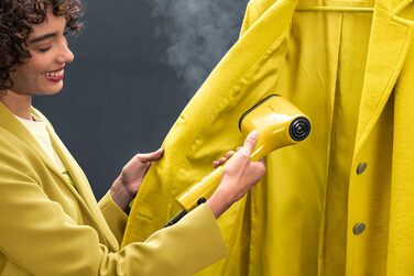 Парова щітка Tefal DT2026 Pure Pop 1300 Вт резервуар для води 70 мл видаляє до 99,99 вірусів/бактерій/мікробів швидке нагрівання б