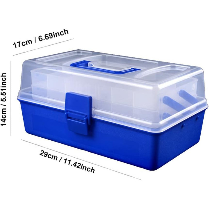 Ящик для рибальських снастей, багатошаровий ящик для снастей, ящик для зберігання рибальських аксесуарів, ящик для зберігання рибальських аксесуарів та спорядження