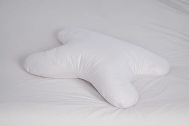 Подушка проти зморшок BCS Home&Sleep для жінок та чоловіків - Подушка у формі метелика проти зморшок - Косметична подушка Омолоджувальна подушка проти зморшок сну - Косметична подушка з чохлом з алое вера