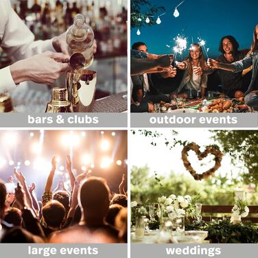 Преміум Елегантні пластикові келихи для вина зі срібним обідком, 180 мл - Багаторазові коктейльні келихи, золоті пластикові келихи