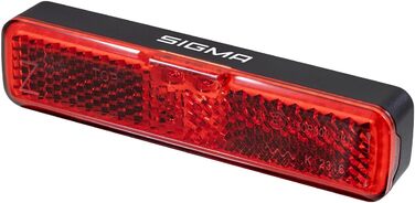 Задній велосипедний ліхтар Sigma EOX RL зі стоп-сигналом та без нього для багажника - Задній ліхтар для електровелосипеда має сертифікат StVZO та стійкий до атмосферних впливів IP44 - Задній велосипедний ліхтар із відбивачем та стоп-сигналом високої видим