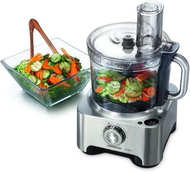 Кухонний комбайн KENWOOD Multipro Sense FPM810 Універсальна система 3,5 л чаша Вбудовані цифрові ваги 1000 Вт Титан