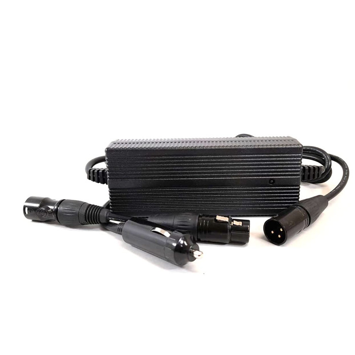 Автомобільний зарядний пристрій Enerpower DC-DC 12V-24V Li-Ion до 54.6V (48V Li-Ion) 1.5A для автофургонів, човнів, вантажівок тощо (XLR-3)