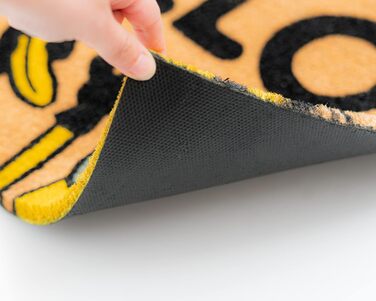 Килимок Grupo Erik Coconut Mat Minions - Килимок для вловлювання бруду 40x60 см - Забавний килимок для дверей - Килимок для дверей в приміщенні