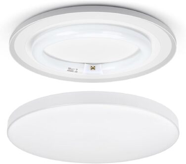 Люмінесцентна трубка Кругла кругла неонова лампа T9 30см 32Вт холодний білий 6500K 2100Lm G10Q базова люмінесцентна трубка для кільцевої лампи.