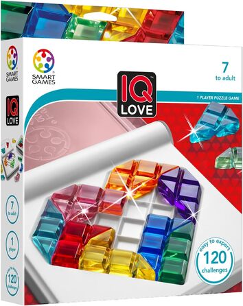 Розумні ігри - IQ Love, головоломка зі 120 завданнями, 2 режимами гри, 7 років