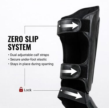 Шкіряні щитки для гомілок з м&39якою підкладкою, ShinGuard, шкіра, бойові мистецтва, тренування з карате, кікбоксинг MMA, муай-тай, крав-мага для ніг, великий / дуже великий розмір