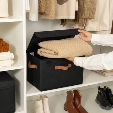 БАБУСЯ КАЖЕ набір коробок для зберігання тканини та одягу