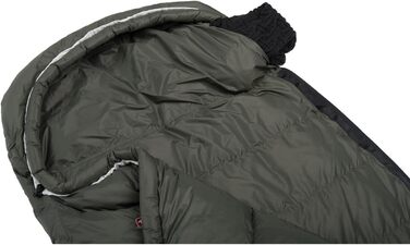 Спальний мішок Grezi Biopod DownWool Summer Comfort Links Summer Blanket, 225x80 см, підходить для зросту до 193 см, комфортна температура 8C/низька температура 4C, розмір у упаковці Ø 19 x 19 см, блискавка зліва