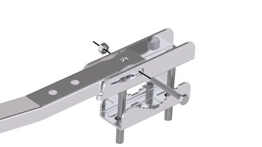 Сушарка для білизни навісна Colombo Balcony with clamps (STZAN2)