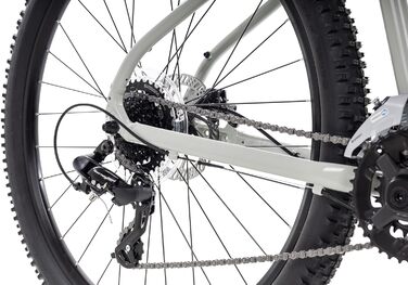 Гірський велосипед Axess Brash MTB Hardtail 16-швидкісна передача Гідравлічні дискові гальма, сірий, 21 дюйм