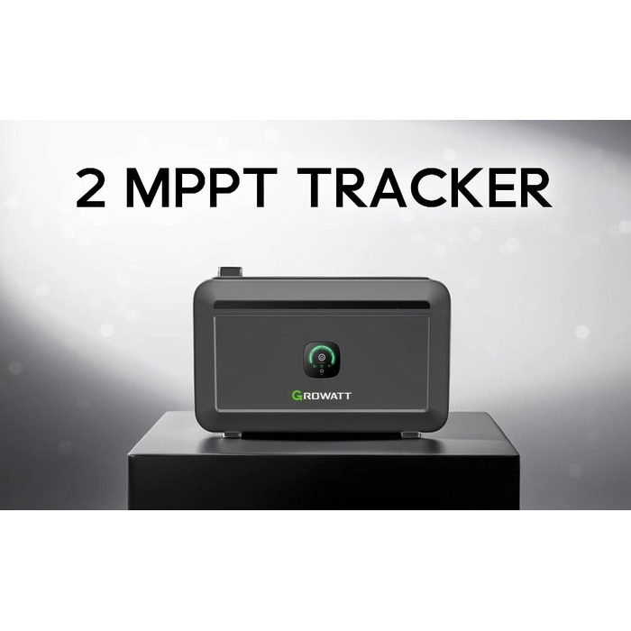 Система накопичення енергії Growatt NOAH 2000 для балкону, ємність акумулятора 2048 Вт, сумісна з балконними електростанціями, IP66, понад 6000 циклів зарядки, 10-річна гарантія, встановлення Plug & Play за 5 хвилин