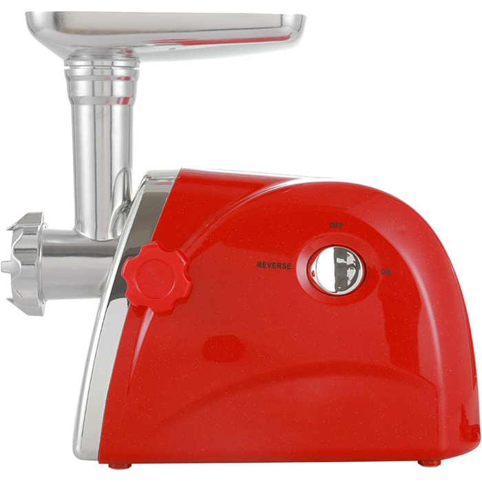 М'ясорубка електрична Червона 2800 Вт Електрична м'ясорубка М'ясорубка з нержавіючої сталі М'ясний фарш Ковбасна машина М'ясорубка