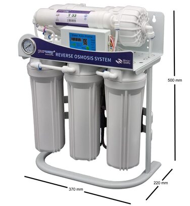 Ступенів 600 GPD Система зворотного осмосу з прямим потоком НАБІР ФІЛЬТРУ НА ЗАМІНУ, 5