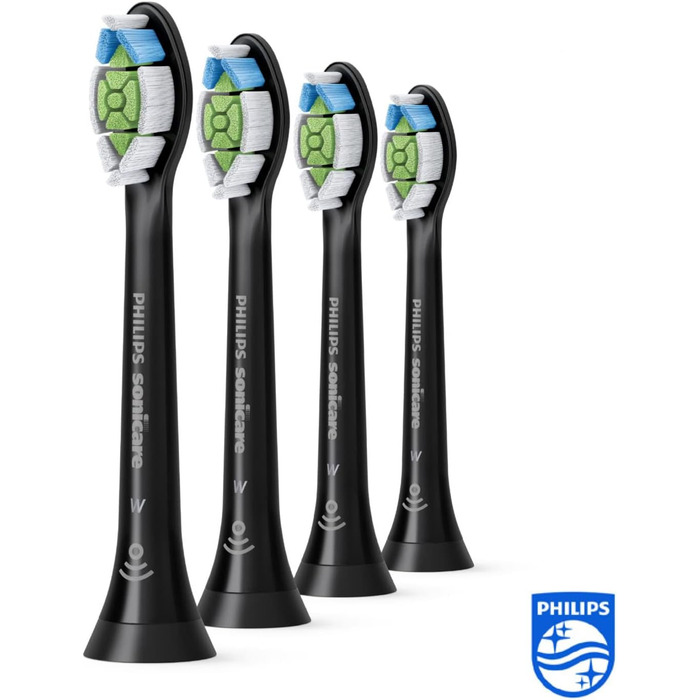 Насадки для звукової зубної щітки Philips Sonicare Original W2 Optimal White Standard і стандартні насадки для зубних щіток Sonicare C3 Premium Plaque Defense (модель HX9044/33)