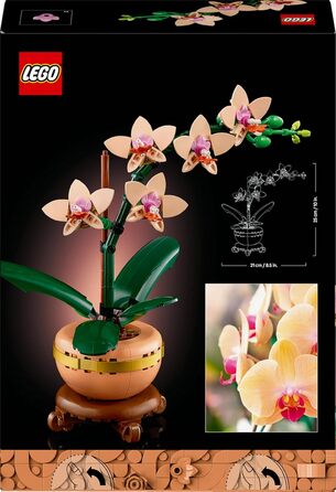 Конструктор LEGO Botanical Collection Mini Orchid, 274 деталі, декоративна орхідея
