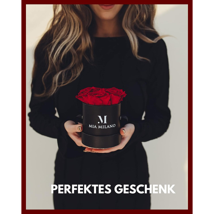 Зі справжніми консервованими трояндами (термін придатності 3 роки) Eternal Flower Box