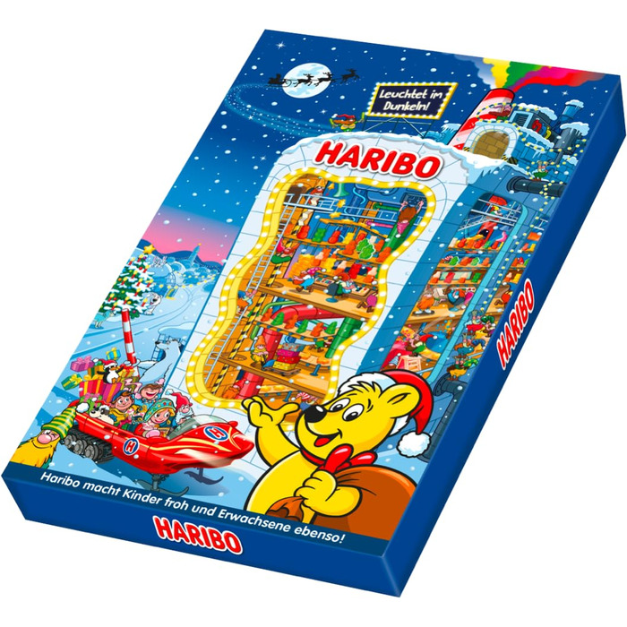 Адвент-календар HARIBO 2025 з міні-пакетами, 300 г