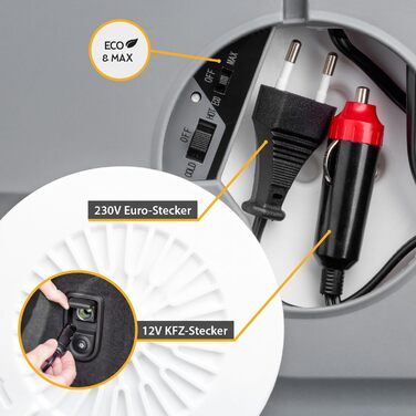 Електрична холодильна камера 45 літрів підключення 12 вольт та 230 вольт мобільний міні-холодильник на колесах для автомобіля, кем