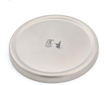 Мл-600 мл Двостінна титанова ізольована кружка з титановою кришкою, чашка для води, складна ручка, посуд для кемпінгу на свіжому повітрі, подорожей, столові прибори Ti3351-220 мл, 220