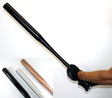 Бейсбольна бита -K&B Vertrieb- Бейсбольна бита Wooden Baseball Bat Wooden Bat Bat 569 ( алюмінієвий чорний)