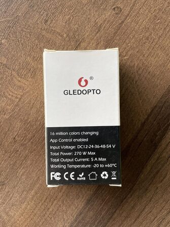 Кнопка скидання GLEDOPTO Zigbee 3.0 Розумний контролер світлодіодної стрічки RGBCCT Pro Робота з додатком Tuya SmartThings Радіочастотний пульт дистанційного керування Alexa (PRO RGBCCT)