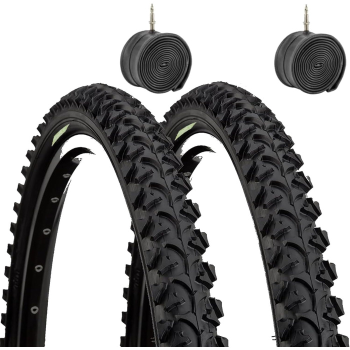 Гірські велосипедні шини (MTB) 26x1.95 з камерами