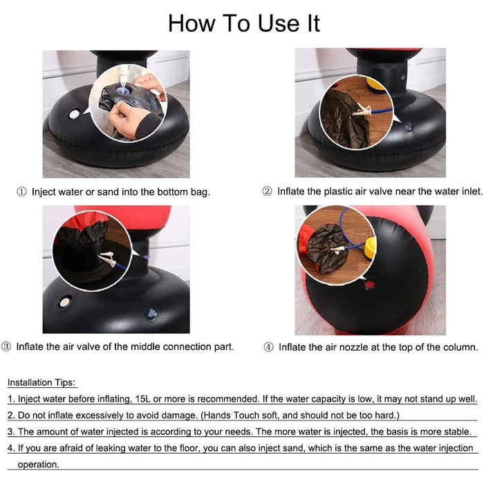 Боксерська груша JanTeelGO Kids 160 см, боксерська груша для миттєвого відскоку для занять карате, тхеквондо та зняття накопиченої