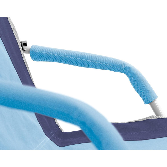 Пляжний стілець Була синій/світло-блакитний
