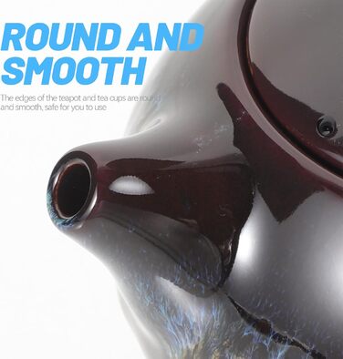 Набір для чаювання, керамічний, портативний, високої якості, в різних кольорах, для офісу та дому