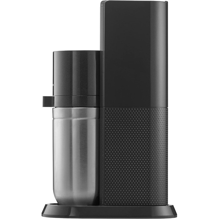 Пакет SodaStream Soda maker DUO з циліндром CO2 Quick-Connect, 2 шт. скляною пляшкою 1 л і пластиковою пляшкою 1 л, яку можна мити в посудомийній машині, висота 44 см, колір титан