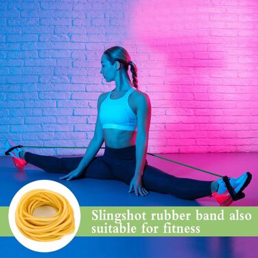 Гумова стрічка для рогатки Ledoo, 10 м (натуральний латекс)