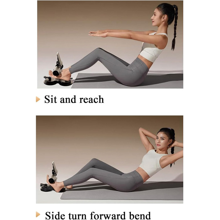 Тренажер для пресу, тренажер для бодібілдингу, тренажер для приміщень з тримачем для телефону, для силових тренувань кора, планки, стегна, підлога, тверда деревина, мармурова плитка, подорожі, офіс