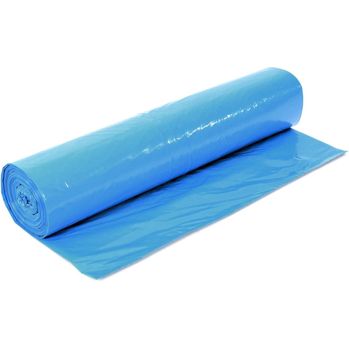 Сміттєві мішки 120 л Сині мішки на 250 шт. Міцні, великі сміттєві мішки Універсальні мішки для відходів Сині сміттєві мішки