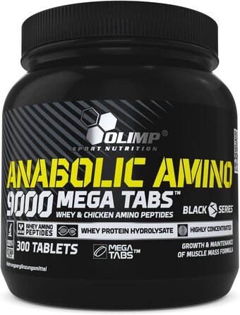 Таблетки 9000 Mega Tabs, 300 шт.