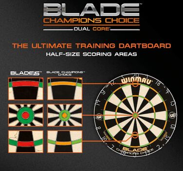 Накидка для дротиків Winmau Champions Choice Blade 5 Dual Core