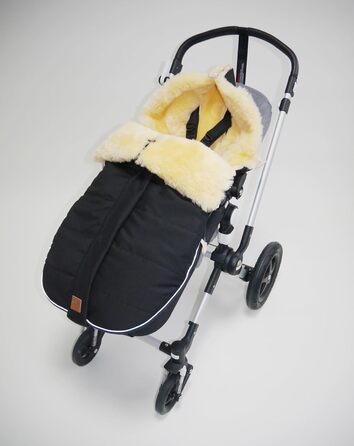 Муфта для ніг з овчини Kaiser 'ALLEX медична (чорна)