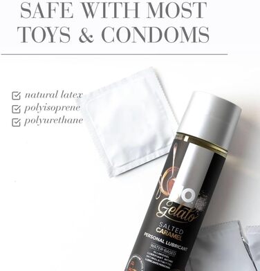 Змазка System Jo JO Gelato Salted Caramel, 30 мл солона карамель, (1 упаковка)