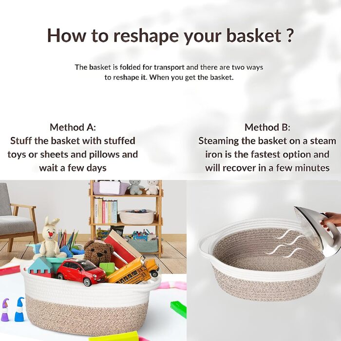 Набір плетених кошиків для зберігання з 2 предметів, плетений кошик, плетений кошик для зберігання у ванну кімнату, плетені кошики з подарунковими пакетами та атласною стрічкою, кошики для зберігання на полиці, ванна кімната, вітальня, дитяча кімната