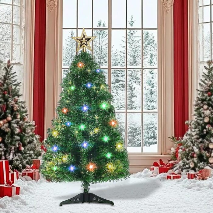 Маленька різдвяна ялинка з вогниками 90 см Dream Loom