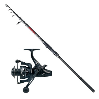 Комбінований набір для риболовлі Tele Monster телескопічне вудилище котушка для риболовлі 3,00 м