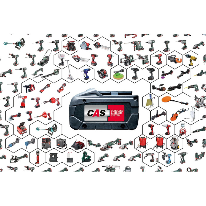 Акумуляторний перфоратор Metabo BH 18 LTX BL 16 - 600324850 - Перфоратор з безщітковим двигуном для перфоратора та свердління - Бе