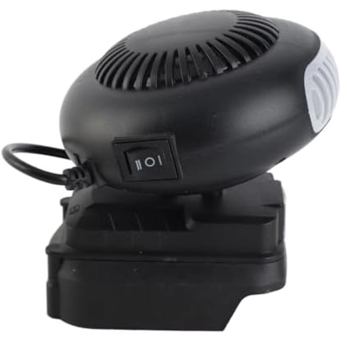 Потужний електричний вентилятор-обігрівач WALFRONT на батарейках для невеликих приміщень 170 Вт для використання на робочому місці