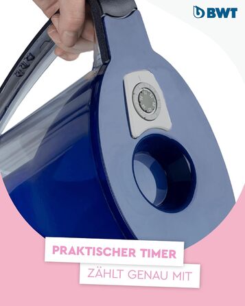 Включає фільтр з 1 картриджем магнієвого фільтра Фільтр для води питної води Фільтри від накипу, хлору, свинцю та міді, темно-сині