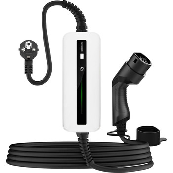 Зарядний пристрій Morec 8/10/13/16A Зарядний кабель для електромобілів Тип2 Стандарт ЄС Перемикаючий зарядний блок Schuko 2-контак