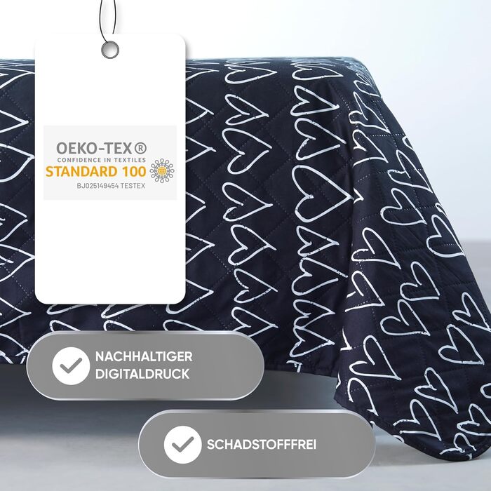 Покривало MALIKA 170x210 для ліжок, плед, покривало для ліжка, денний плед, плед для дивана, плед для вітальні, диван 170x210 см, дизайн 6