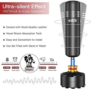 Боксерська груша для дорослих окремо стояча боксерська груша для боксу MMA боксерський мішок партнер боксерський тренер важка бокс